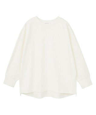 AMERICAN HOLIC サイドZIPスウェットプルオーバー Off White