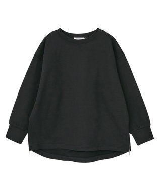 AMERICAN HOLIC サイドZIPスウェットプルオーバー Black