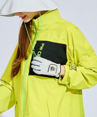 PW CIRCULUS 【 耐水圧20000mm  / レイン対応 】【UNISEX】防水レインウエアセット ゴルフ ライトグリーン系
