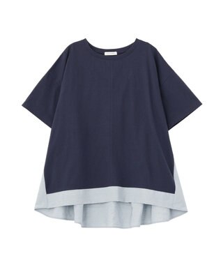 Green Parks バックタックドッキングプルオーバー Navy