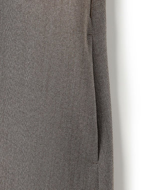 ICB L 【WEB限定】ツイードタックワンピース ブラウン系