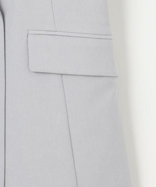 ANY SIS 【UVカット・接触冷感・吸水速乾】スマートビューティストレッチ  ダブルブレストジャケット ブルーグレー