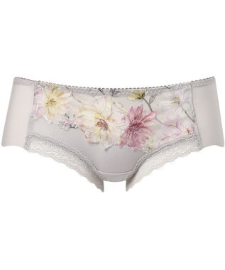 WACOAL ボーイレングス ショーツ 【ハグするブラ】 BXB478とペア はきこみ丈あさめ アウターにひびきにくい(後ろ裾) レディース PXB678 /ワコール チャコールグレー