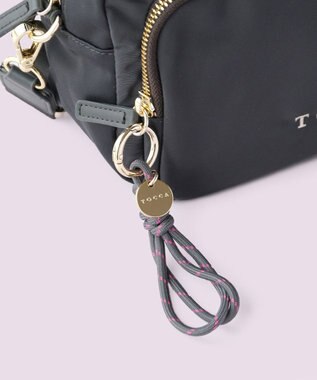 TOCCA CUSCINO POCHETTE ショルダーバッグ【WEB＆一部店舗限定・環境にやさしい素材】 ライトグレー系
