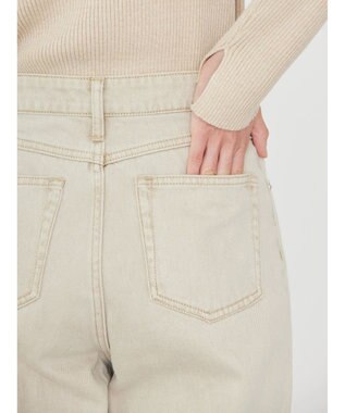 AMERICAN HOLIC フロントタックワイドデニム Beige