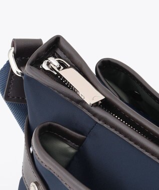 LA BAGAGERIE 【撥水ナイロン】ベーシックショルダー ネイビー