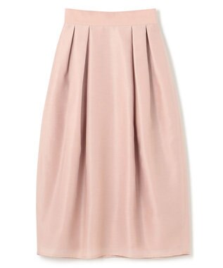 uncrave 【手洗い可】シャイニー シアー コクーンスカート（uncrave STANDARD） ピンク