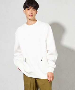 SHARE PARK MENS 【UNISEX】エアリッチダンボールクルーネック（L・XLサイズ） ホワイト