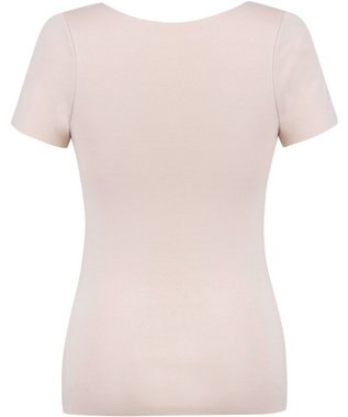 Wing あったかインナー 綿100％(肌側) アウターにひびきにくい ムレにくい 【綿の贅沢 ここちフラット】 3分袖 半袖 秋 冬 EL4372 ウイング／ワコール ベージュ