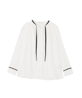 Green Parks リボンブラウス Multi