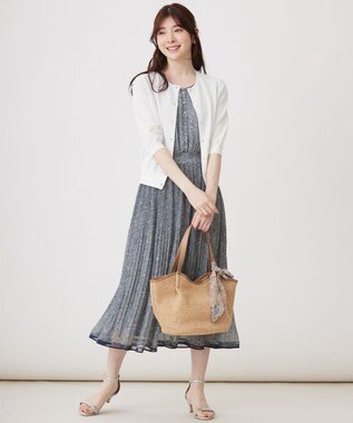 ANY SIS 【接触冷感 / UVケア】ハーフスリーブ カーディガン オフ