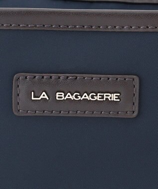 LA BAGAGERIE 【撥水ナイロン】ベーシックショルダー ネイビー