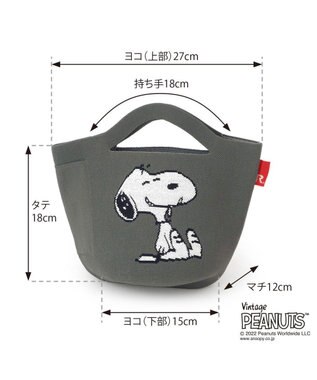 ROOTOTE 8242【スヌーピー：インテリアトート】/ IP.ポーノ.ベビールー.ピーナッツ-6T 01：スヌーピー