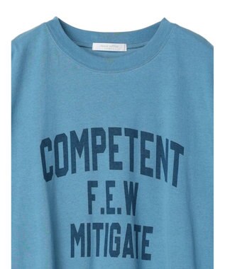 Green Parks カレッジロゴ半袖チュニック Sax