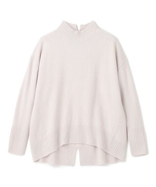 UNFILO ウールカシミヤ ハイネックニット グレージュ