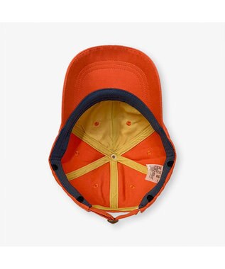 林八百吉商店 Coleman　キッズ  くまさん刺繡ツイルキャップ オレンジ