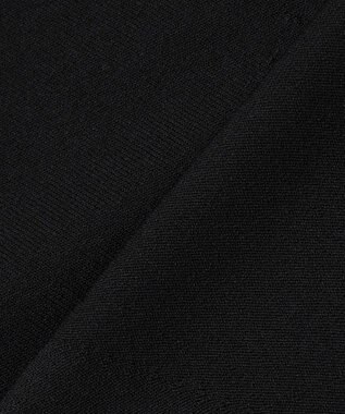 ICB L フライスリーブ Vネックカーディガン ブラック