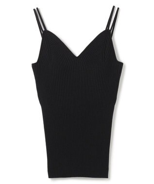 uncrave カップ付きキャミソール ブラック