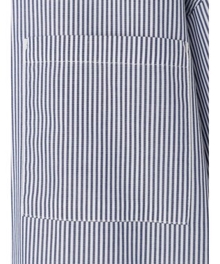 Green Parks アソートシャツワンピース Stripe Navy