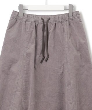 J.PRESS YORK STREET 【WOMEN】コーデュロイ スカート ライトグレー系
