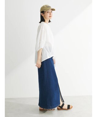 Green Parks ランタンスリーブブラウス Off White