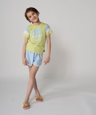 OP／FILA 【FILA】布帛ショートパンツ サックス