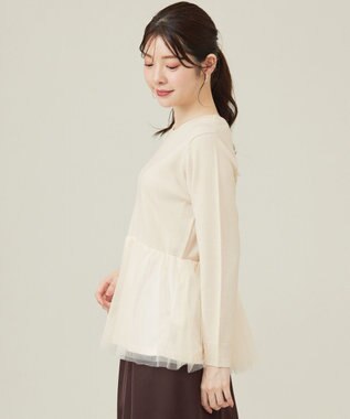 ANY SIS 【2SET】チュールインナー ツイン アイボリー