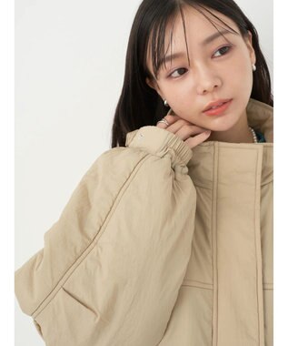 earth music&ecology モンスターコート Beige