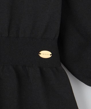 TOCCA 【洗える！】RAINY NIGHT ニットドレス ブラック系