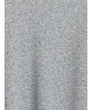 Te chichi メランジ衿ニットジャケット グレー