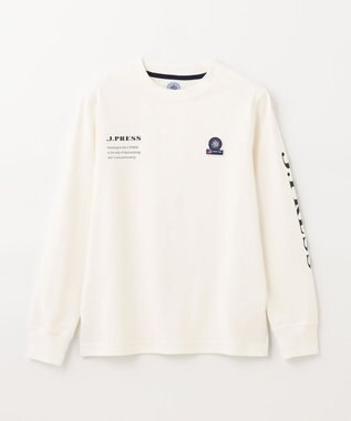 J.PRESS KIDS 【110-130cm】カジュアルロゴ カットソー オフホワイト系
