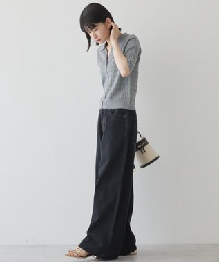 AMERICAN HOLIC ワイドデニム【WEB限定サイズ有り】 Black