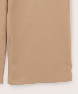 J.PRESS LADIES 【洗える】Vanyストレッチツイル セミワイド パンツ キャメル系