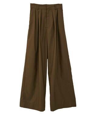 CRAFT STANDARD BOUTIQUE ３タックワイドスラックス Brown