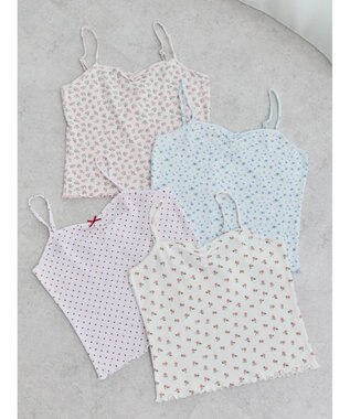 earth music&ecology アソートビスチェライクキャミソール A