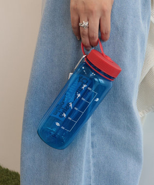 AMERICAN HOLIC 【RUSSELL】ラバーチャーム付きクリアボトル Blue