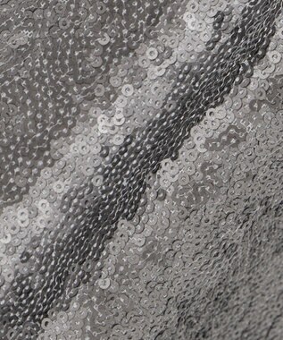 23区 【エステータ】シークインジャージー スカート シルバー系