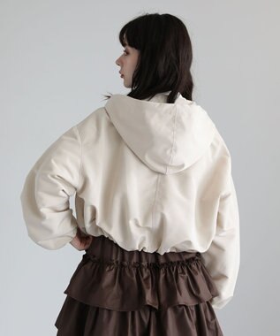 Green Parks ・ＥＬＥＮＣＡＲＥ　ＤＵＥ　ショートマウンテンパーカー Ivory