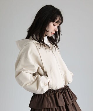 Green Parks ・ＥＬＥＮＣＡＲＥ　ＤＵＥ　ショートマウンテンパーカー Ivory