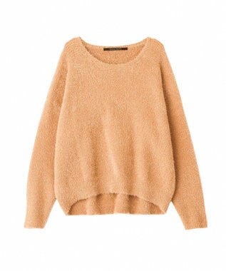 YECCA VECCA ラメシャギードルマンニット Orange