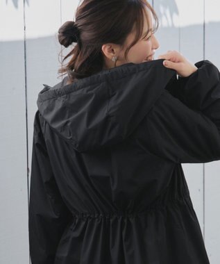 Tiaclasse 【安田美沙子さん着用・新色追加】ウォーマル中綿フーデッドコート ブラック