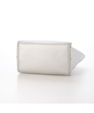 UNBILLION 【テレビ ドラマ着用アイテム】カシュカシュ cachecache / ボールチェーン2wayミニトートバッグ シルバー