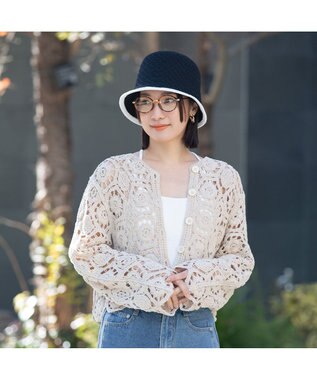 林八百吉商店 un chapeau  バイカラーサーモハット ブラック