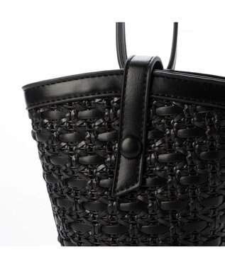 UNBILLION kakatoo ハンドメッシュバケツスマホショルダー ブラック