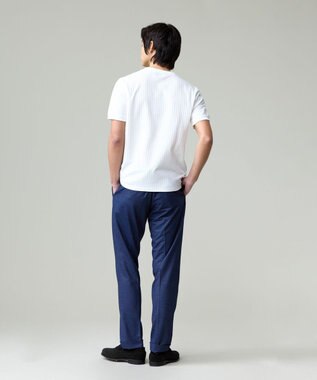 J.PRESS MEN シンプルかつアクセントの効いたデザインが魅力【UVカット / 吸水速乾】【J.PRESS PREMIUM JERSEY】リンクスチドリTシャツ ホワイト系