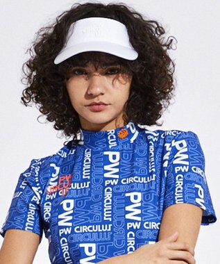 PW CIRCULUS 【NEW!】【WOMEN】リボンサンバイザー ホワイト系