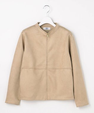 J.PRESS LADIES スエードダンボール ブルゾン ベージュ系