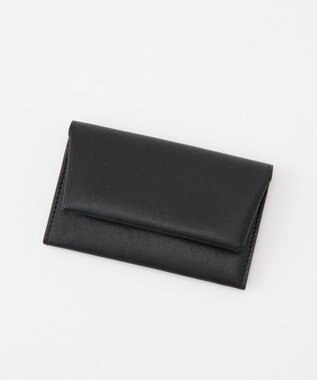 russet レザー名刺ケース(SO-439) Black