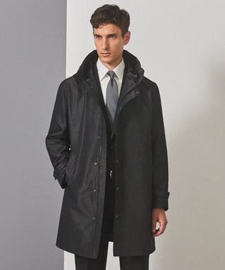 GOTAIRIKU 【シーンレスに対応】ブライトシャンブレーミリタリーパーカ コート