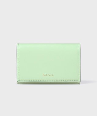 Paul Smith サプルレザー 名刺入れ ミントグリーン